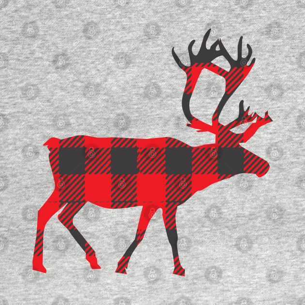 Christmas Reindeer by Rise And Design